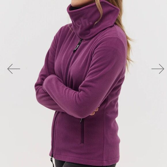 Bench DNA Funnel Microfleece Wrap Neck Zip-Up - Picture 2 of 14